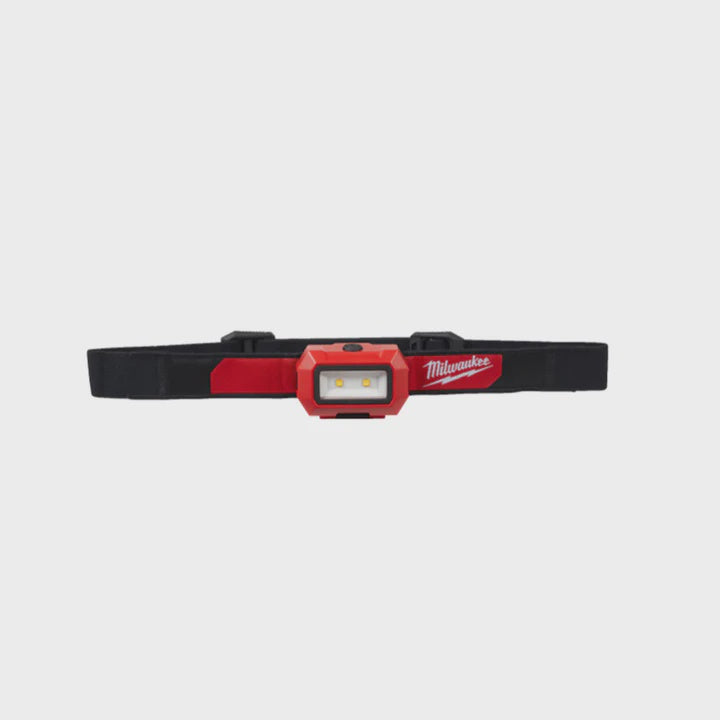Milwaukee HL2-LED Alkaline Slim Headlamp 350LM 4933471286