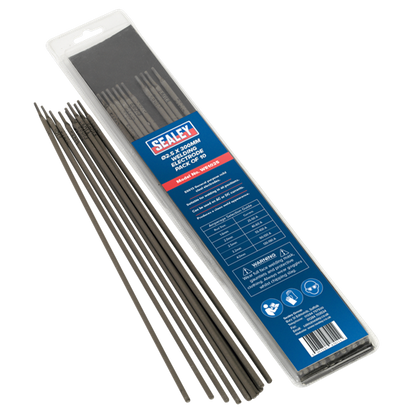 Sealey WE1025 Welding Electrode 2.5 x 300mm - Pack of 10