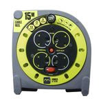 Masterplug 4-Socket Case Cable Reel 15m 240V/13A HMU15134SL-PX