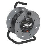 Sealey BCR153T 15m Cable Reel with Thermal Trip 4 x 230V