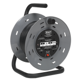 Sealey BCR25 25m Cable Reel with Thermal Trip 4 x 230V Sockets
