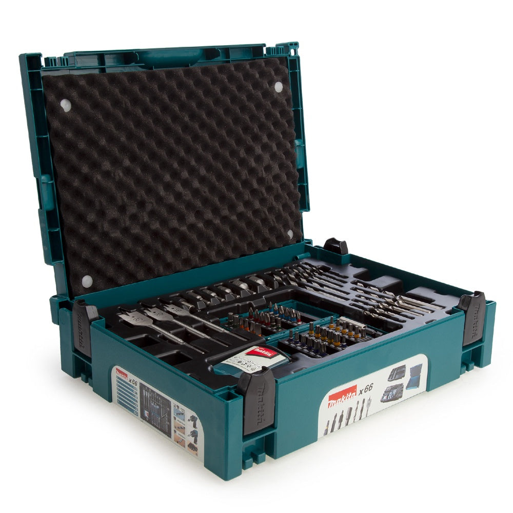 Makita B-43044 Makpac Drill & Screw Bit Set Of 66 Piece