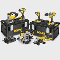 Dewalt DCK694P3-GB 18V XR Brushless 6 Piece Kit with 3 x 5.0Ah Battery Charger & Case