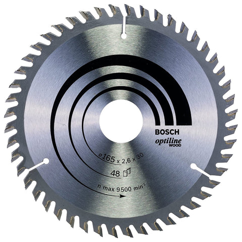Bosch 160mm 48T Wood Circular Saw Blade Optiline 2608640732