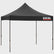 Excel Steel Gazebo 3m x 3m Black Heavy Duty Waterproof with Wheel Bag