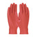 Red Disposable Nitrile Diamond Grip Gloves Large Pack of 100