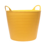 Faithfull 42 Litres Heavy-Duty Polyethylene Flex Yellow Tub FAIFLEX42Y