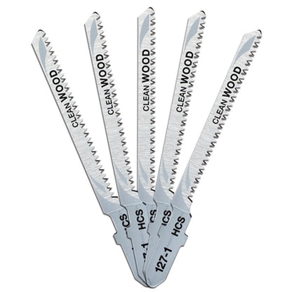 DeWalt 76mm HCS T-Shank Scroller Jigsaw Wood Cutting Blades DT2168-QZ Pack of 5