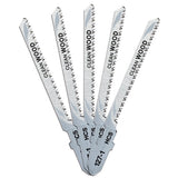 DeWalt 76mm HCS T-Shank Scroller Jigsaw Wood Cutting Blades DT2168-QZ Pack of 5