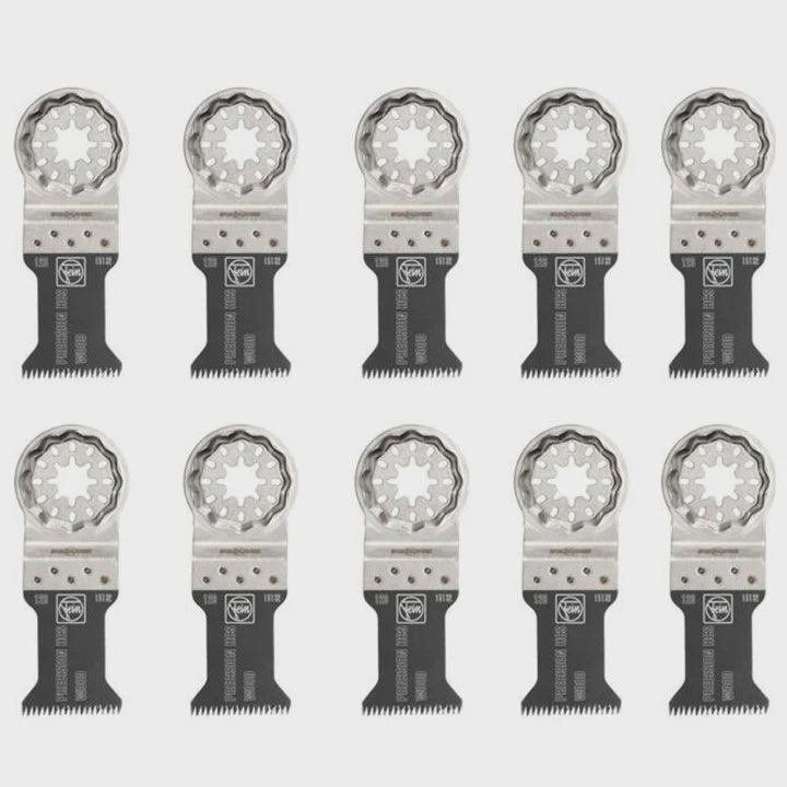 Fein 63502126240 Starlock 50 x 35mm E-Cut Precision Saw Blade Pack of 10