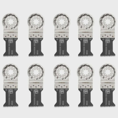 Fein 63502126240 Starlock 50 x 35mm E-Cut Precision Saw Blade Pack of 10