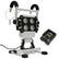 TUFF T4000H-240V-A Lumen Hybrid Work Light with Power Tool Adapter 4 in 1
