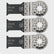 Fein 63502157220 Starlock 50 x 30mm E-Cut Fine Saw Blade Pack of 3
