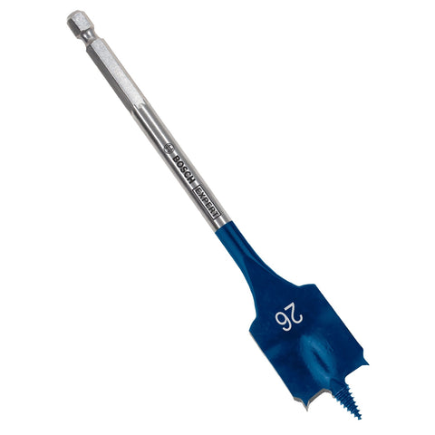 Bosch Expert Selfcut Spade Flat Wood Drill Bit 26 x 152mm Hex Shank 1/4" 2608900323//2608902099
