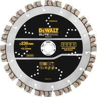 Dewalt 230mm Elite Series All Purpose Diamond Wheel Blade DT20462-QZ