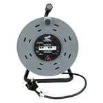 SMJ CTH5013 50m 4 Socket 13 Amp Heavy Duty Cable Reel With Thermal Cut out