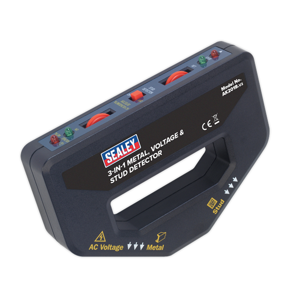 Sealey AK2018 3-in-1 Metal, Voltage & Stud Detector