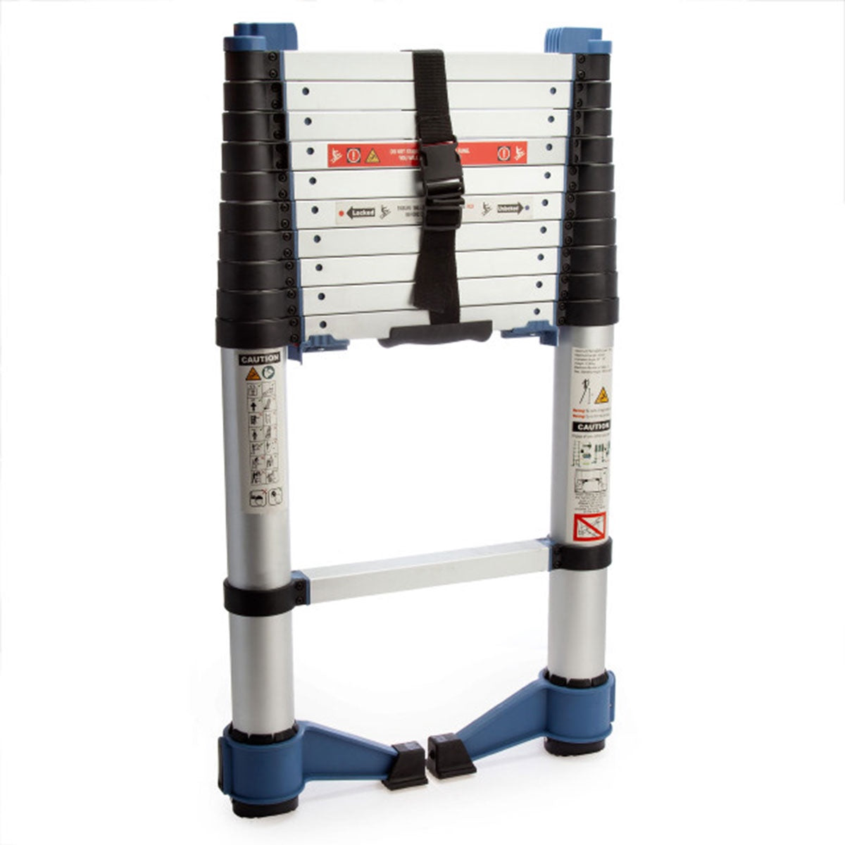 BuildCraft 3.2m Telescopic Task Ladder with Folding Feet SR10102