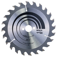 Bosch 160mm 24T Wood Circular Saw Blade Optiline 2608640596