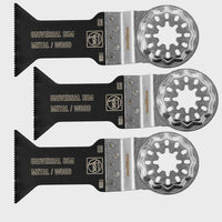 Fein 63502223220 Starlock 55 x 44 mm E-Cut Universal Saw Blade Pack of 3
