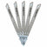 DeWalt 100mm Jigsaw Blades for Wood T-Shank HCS DT2053-QZ Pack of 5