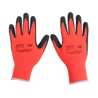 Excel Pro-Series Builder Gloves Red & Black Size L