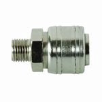 Silverline 237552 Euro Air Line Male Thread Quick Coupler 1/4 Inch BSP