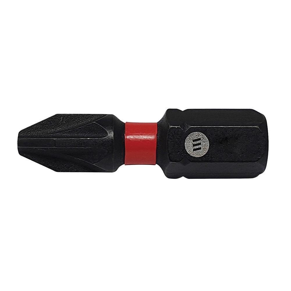 ForgeFix FORFFPZ325 ForgeFast Pozi Compatible Impact Bit PZ3 x 25mm Card of 2