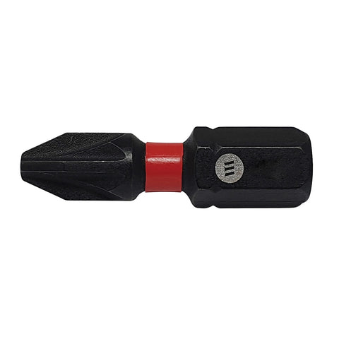 ForgeFix FORFFPZ325 ForgeFast Pozi Compatible Impact Bit PZ3 x 25mm Card of 2