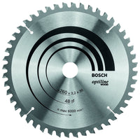 Bosch 260mm 48T Wood Circular Saw Blade Optiline 2608641202  260 X 3.2 X 30mm