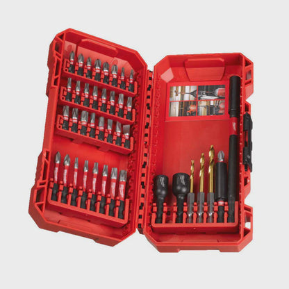 Milwaukee Shockwave Impact Duty Bit Set 40 Pieces 4932492004