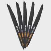 Dewalt 305mm 6TPI Wood & Nail Reciprocating Blades DT2314L-QZ Pack of 5