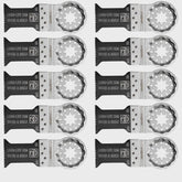 Fein 63502160240 Starlock 50 x 35 mm E-Cut Long-Life Saw Blade Pack of 10
