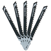DeWalt 100mm HCS T-Shank Scroller Wood Cutting Jigsaw Blades DT2166-QZ Pack of 5