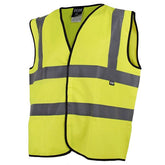 Scan Hi-Vis Waistcoat Yellow- Large (44in) SCAHVWL