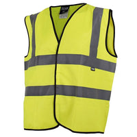 Scan Hi-Vis Waistcoat Yellow- Large (44in) SCAHVWL