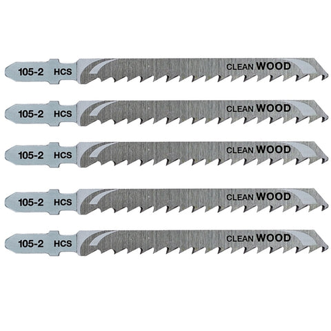 DeWalt 100mm HCS Wood Cutting Jigsaw Blades DT2164-QZ Pack of 5