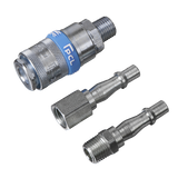 Sealey AC60 PCL Air Tool Coupling Kit 1/4"BSP 3pc