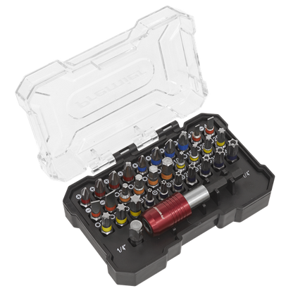 Sealey AK2110 Colour-Coded Bit Set 32Pc