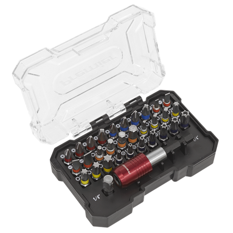 Sealey AK2110 Colour-Coded Bit Set 32Pc