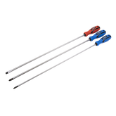 Sealey S0895 Extra-Long Screwdriver Set 3pc