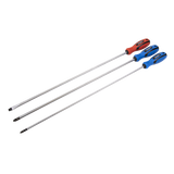 Sealey S0895 Extra-Long Screwdriver Set 3pc