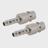 Silverline Euro Air Line Hose End Coupler 2pk 237782