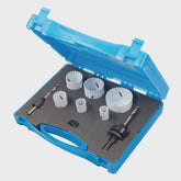 Silverline Plumbers Bi-Metal Holesaw Kit 9pce 595759