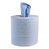 Timco 150m x 170mm Centrefeed Rolls Blue Portable Cleaning 973508