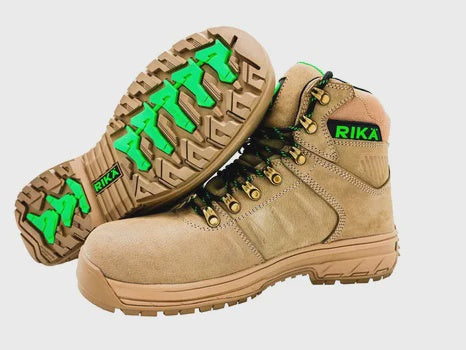 RIKA JACKAL STONE NUBUCK SAFETY BOOTS SIZES 7