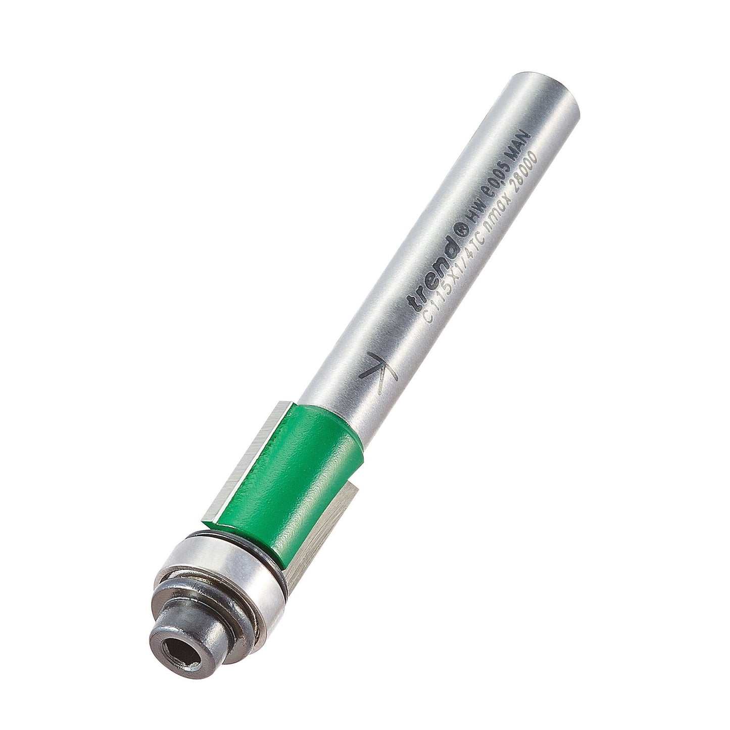 Trend Self guided trimmer 9.5mm diameter C115X1/4TC