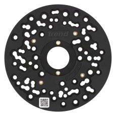 Trend 180mm Universal Plunge Router Sub-Base UNIBASE/180