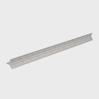 Silverline Aluminium Scale Tri Rule 731001