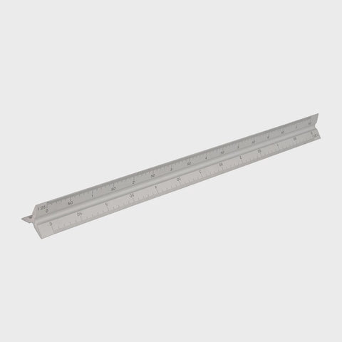 Silverline Aluminium Scale Tri Rule 731001